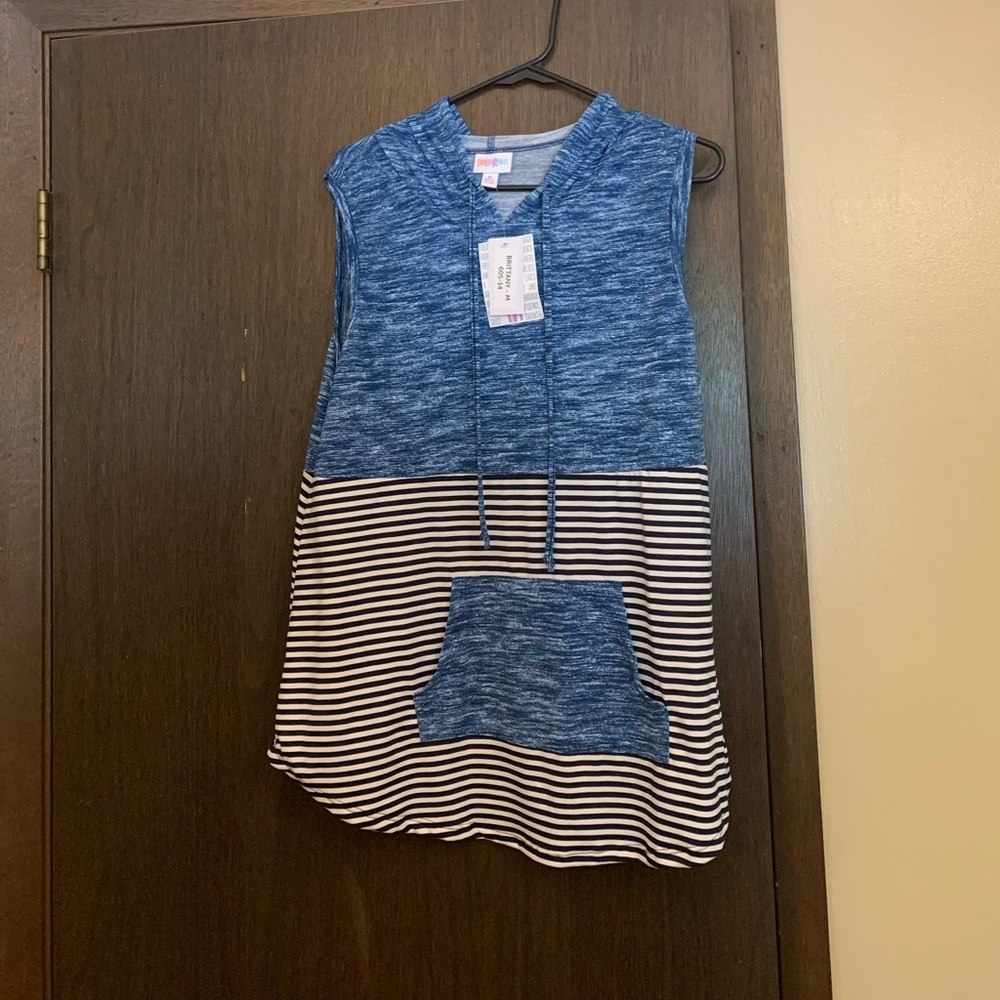 Lularoe Brittany sleeveless hoodie
